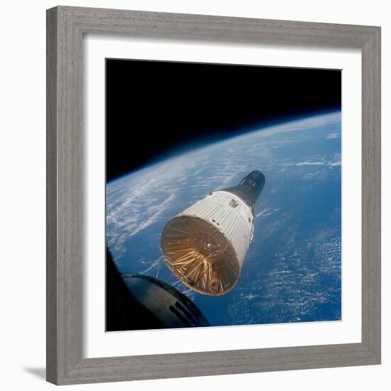 First Manned Space Rendezvous-null-Framed Photo