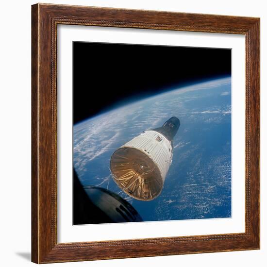 First Manned Space Rendezvous-null-Framed Photo