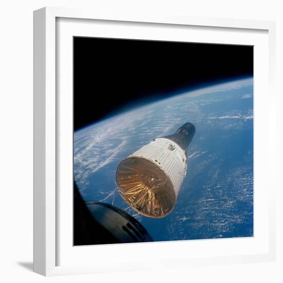 First Manned Space Rendezvous-null-Framed Photo