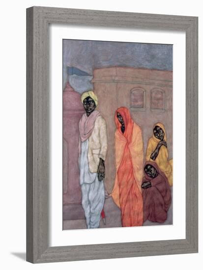 First Marriage, 1986-Shanti Panchal-Framed Giclee Print