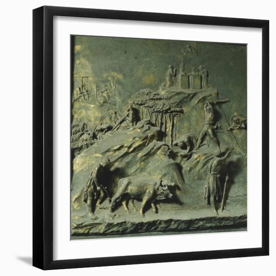 First Mens' Work, Panel-Lorenzo Ghiberti-Framed Giclee Print