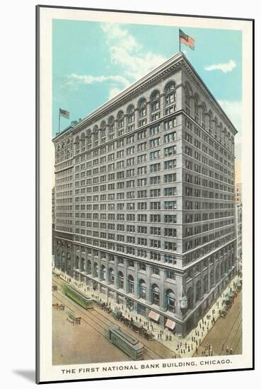 First National Bank Building, Chicago, Illinois-null-Mounted Art Print