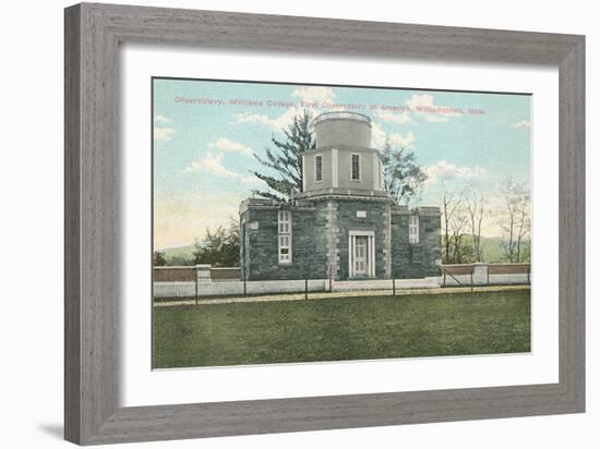 First Observatory, Williamstown-null-Framed Art Print