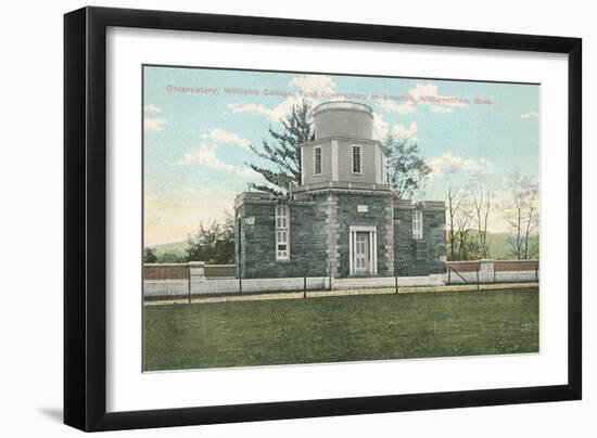 First Observatory, Williamstown-null-Framed Art Print