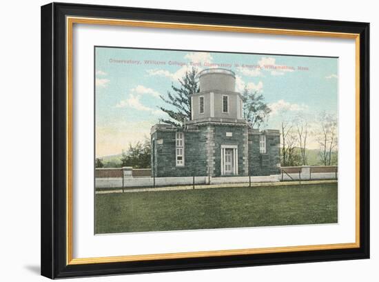First Observatory, Williamstown-null-Framed Art Print