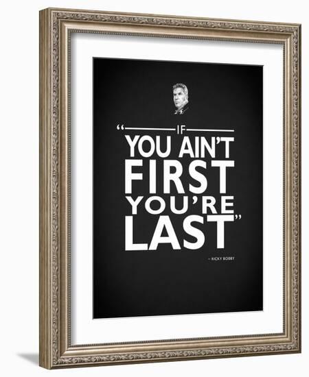 First or Last-Mark Rogan-Framed Art Print