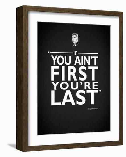 First or Last-Mark Rogan-Framed Art Print