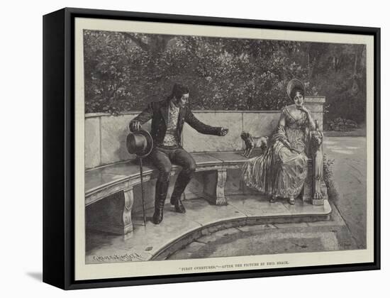 First Overtures-Emil Brack-Framed Premier Image Canvas