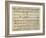 First Page of the Sheet Music of Il Trespolo Tutore-null-Framed Giclee Print