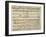 First Page of the Sheet Music of Il Trespolo Tutore-null-Framed Giclee Print