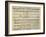 First Page of the Sheet Music of Il Trespolo Tutore-null-Framed Giclee Print