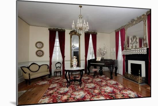 First Parlor In The First White House Of The Confederacy, Montgomery, Alabama-Carol Highsmith-Mounted Art Print