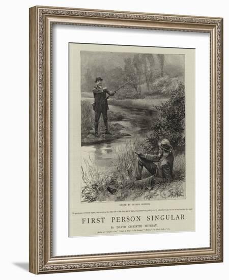 First Person Singular-Arthur Hopkins-Framed Giclee Print