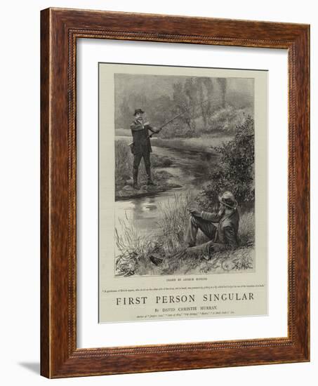 First Person Singular-Arthur Hopkins-Framed Giclee Print