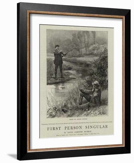 First Person Singular-Arthur Hopkins-Framed Giclee Print