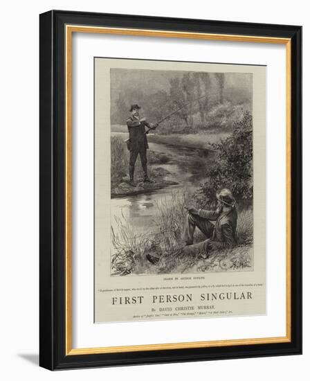 First Person Singular-Arthur Hopkins-Framed Giclee Print