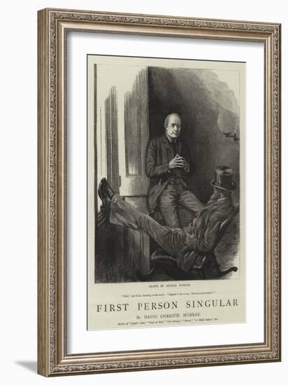 First Person Singular-Arthur Hopkins-Framed Giclee Print