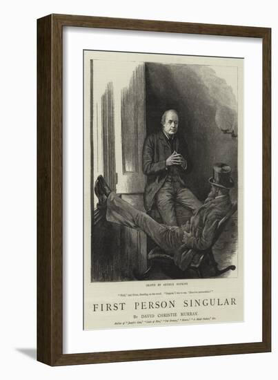 First Person Singular-Arthur Hopkins-Framed Giclee Print