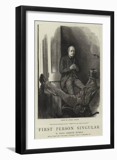 First Person Singular-Arthur Hopkins-Framed Giclee Print