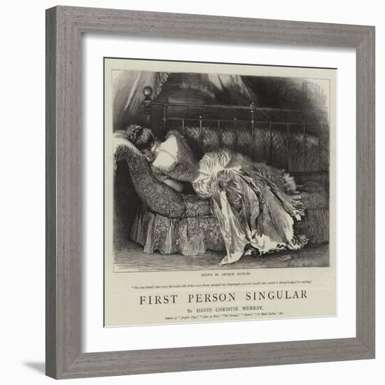 First Person Singular-Arthur Hopkins-Framed Giclee Print