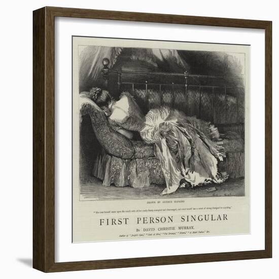 First Person Singular-Arthur Hopkins-Framed Giclee Print