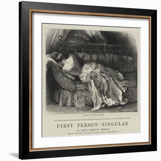 First Person Singular-Arthur Hopkins-Framed Giclee Print