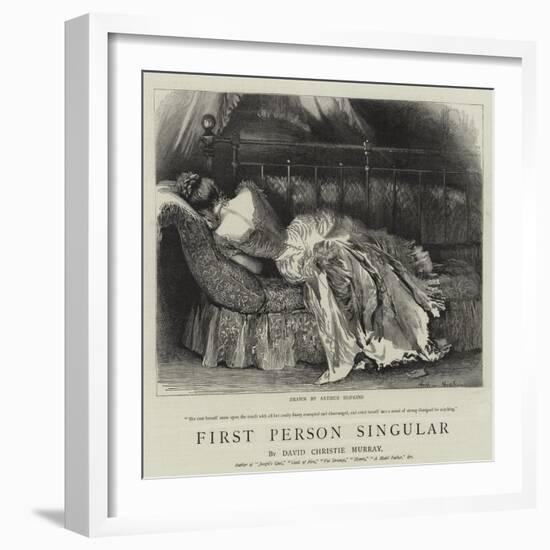 First Person Singular-Arthur Hopkins-Framed Giclee Print