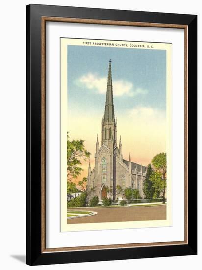 First Presbyterian Church, Columbia-null-Framed Art Print