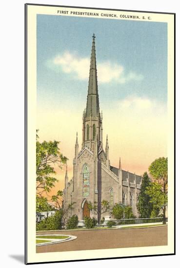 First Presbyterian Church, Columbia-null-Mounted Art Print