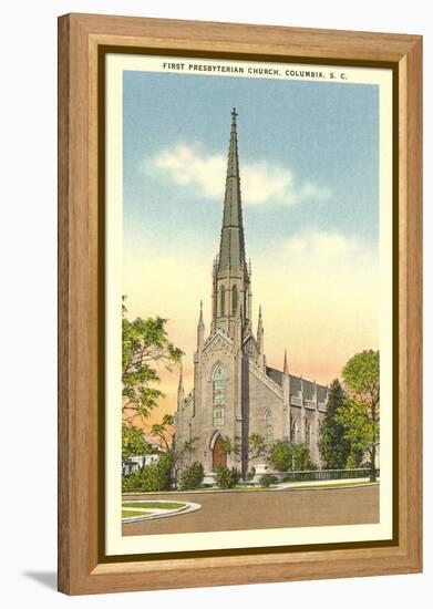 First Presbyterian Church, Columbia-null-Framed Stretched Canvas