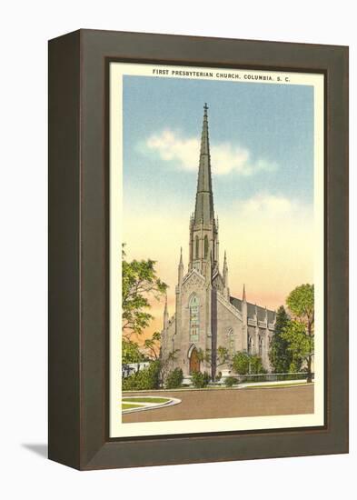 First Presbyterian Church, Columbia-null-Framed Stretched Canvas