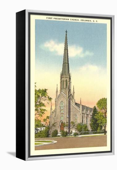 First Presbyterian Church, Columbia-null-Framed Stretched Canvas