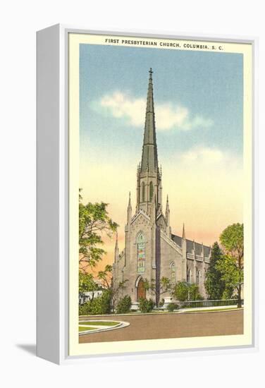 First Presbyterian Church, Columbia-null-Framed Stretched Canvas