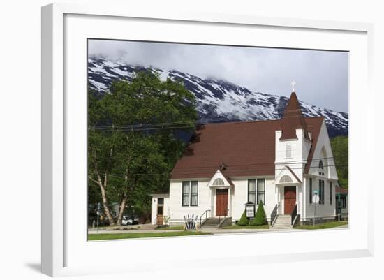 First Presbyterian Church, Skagway, Alaska, United States of America, North America-Richard Cummins-Framed Photographic Print