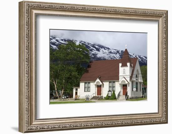 First Presbyterian Church, Skagway, Alaska, United States of America, North America-Richard Cummins-Framed Photographic Print