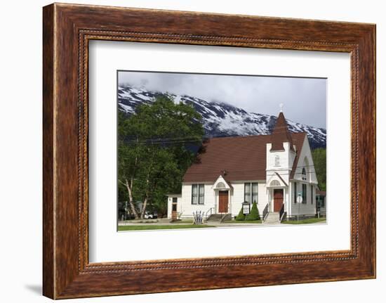 First Presbyterian Church, Skagway, Alaska, United States of America, North America-Richard Cummins-Framed Photographic Print