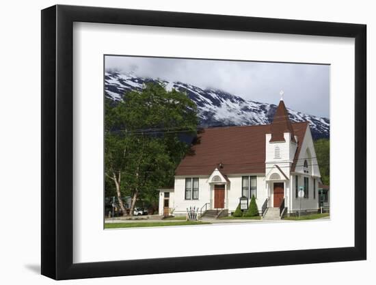 First Presbyterian Church, Skagway, Alaska, United States of America, North America-Richard Cummins-Framed Photographic Print