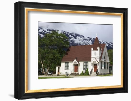 First Presbyterian Church, Skagway, Alaska, United States of America, North America-Richard Cummins-Framed Photographic Print