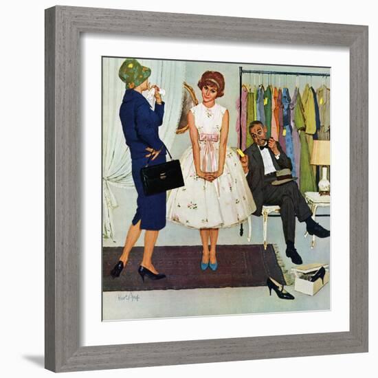 "First Prom Dress", April 18, 1959-Kurt Ard-Framed Giclee Print