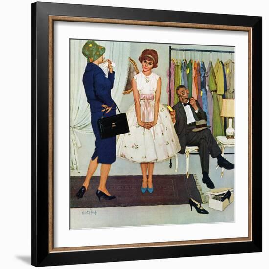 "First Prom Dress", April 18, 1959-Kurt Ard-Framed Giclee Print