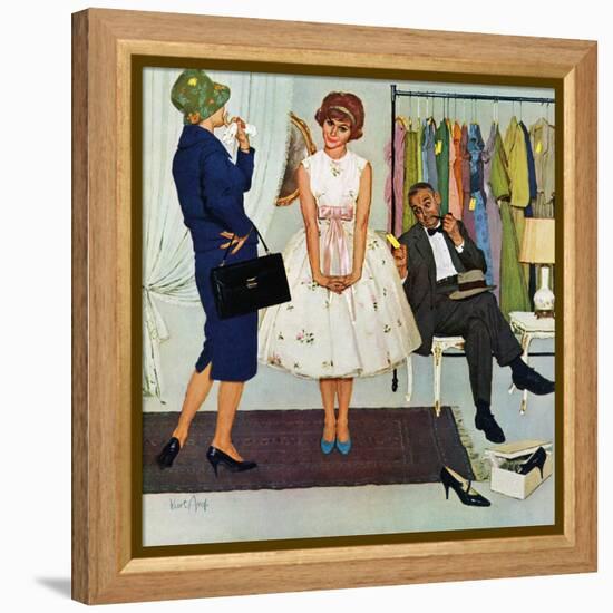 "First Prom Dress", April 18, 1959-Kurt Ard-Framed Premier Image Canvas