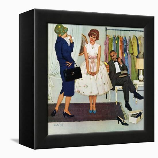 "First Prom Dress", April 18, 1959-Kurt Ard-Framed Premier Image Canvas