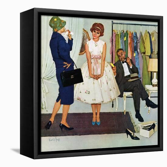 "First Prom Dress", April 18, 1959-Kurt Ard-Framed Premier Image Canvas