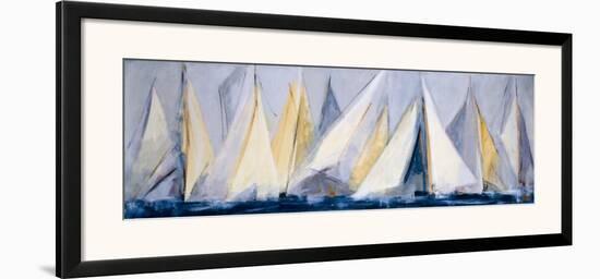 First Sail I-María Antonia Torres-Framed Art Print