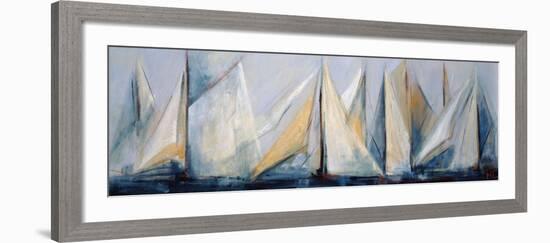 First Sail II-María Antonia Torres-Framed Art Print