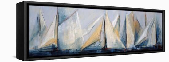 First Sail II-María Antonia Torres-Framed Stretched Canvas