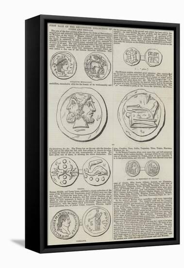 First Sale of the Devonshire Collection of Coins and Medals-null-Framed Premier Image Canvas