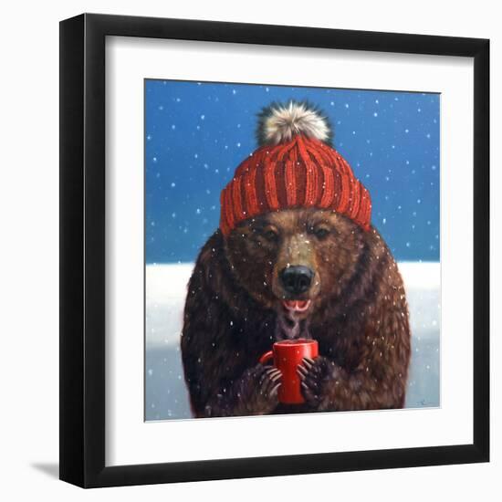 First Sip-Lucia Heffernan-Framed Art Print