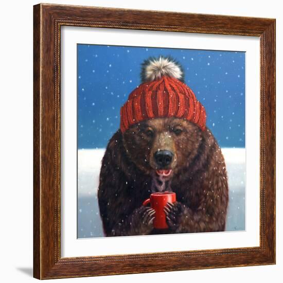 First Sip-Lucia Heffernan-Framed Art Print