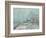 First Snow at Veneux-Nadon, 1878 (Oil on Canvas)-Alfred Sisley-Framed Giclee Print